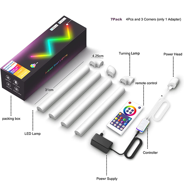 AMBIENT SMART LIGHTING 8 PCS / 4 CORNERS AMBIENT SMART LIGHTING 8 PCS / 4 CORNERS